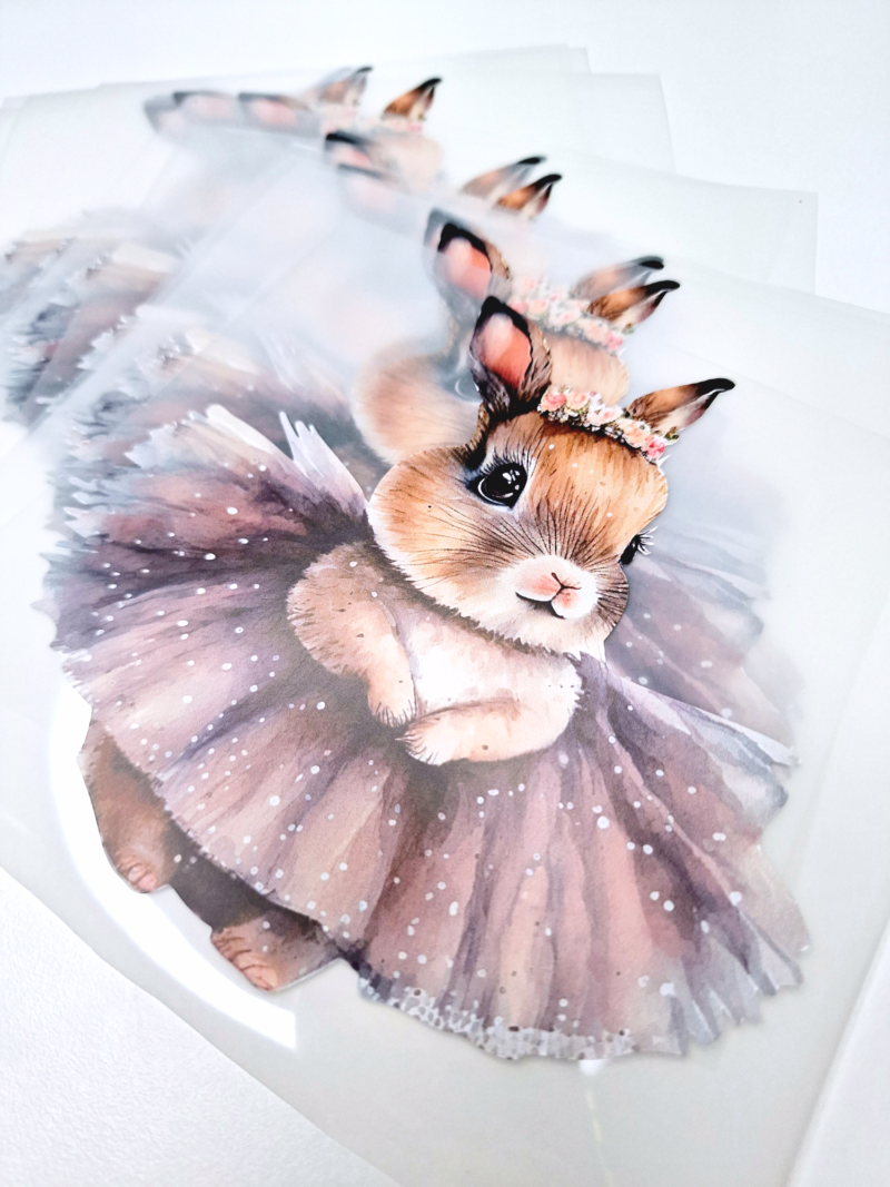 Triigitav kleebis "Balletti jänes 2"