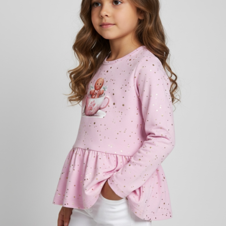 Satsiga pika varrukaga särk LOORE