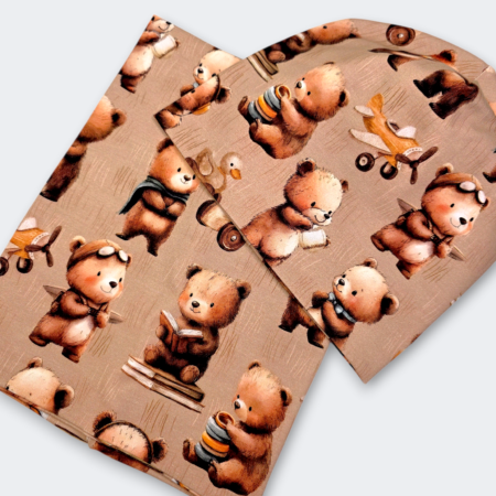 Topeltpuuvillane müts ja sall